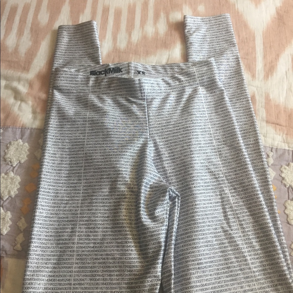 BlackMilk Pi to 10,000 Places Leggings